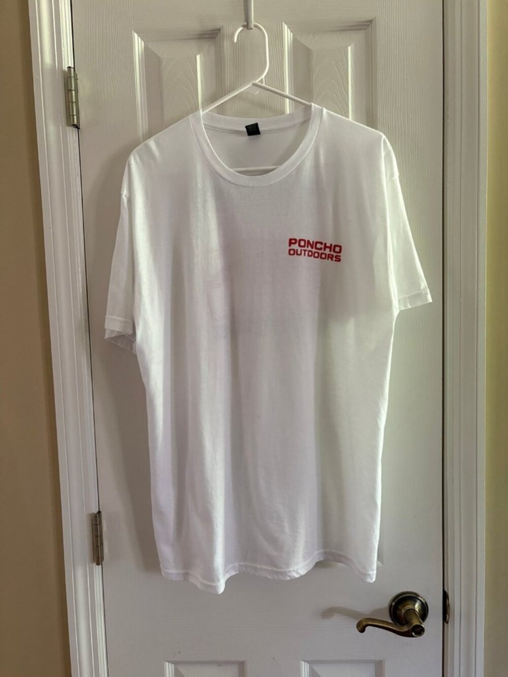 Poncho Outdoors White T-Shirt
